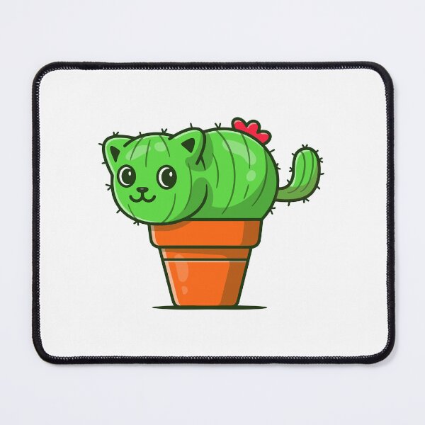 Item preview, Cute Cat Cactus in a Pot Cactucat designed and sold by dmladero.