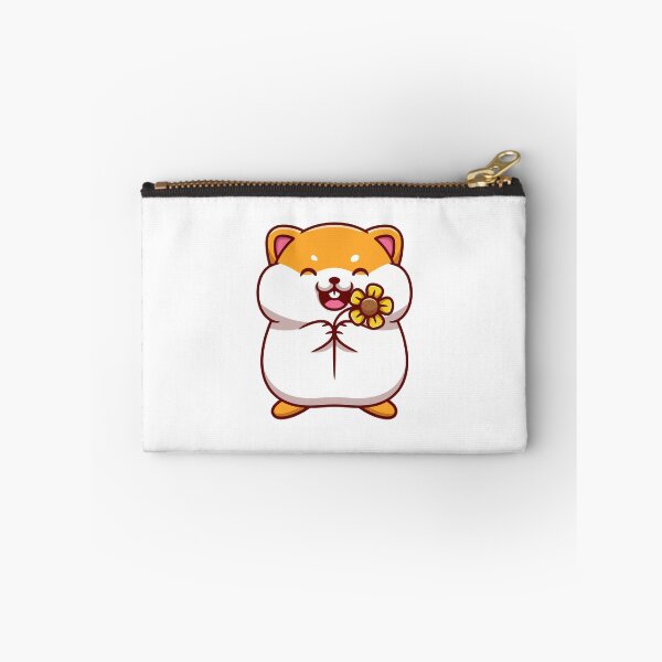 Item preview, Cute Happy Hamster Holding a Sunflower designed and sold by dmladero.