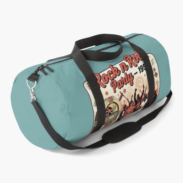 Item preview, Rock N Roll Party 1958 Vintage Retro Car Jukebox Rockabilly T-Shirt designed and sold by ObsidianUruk.
