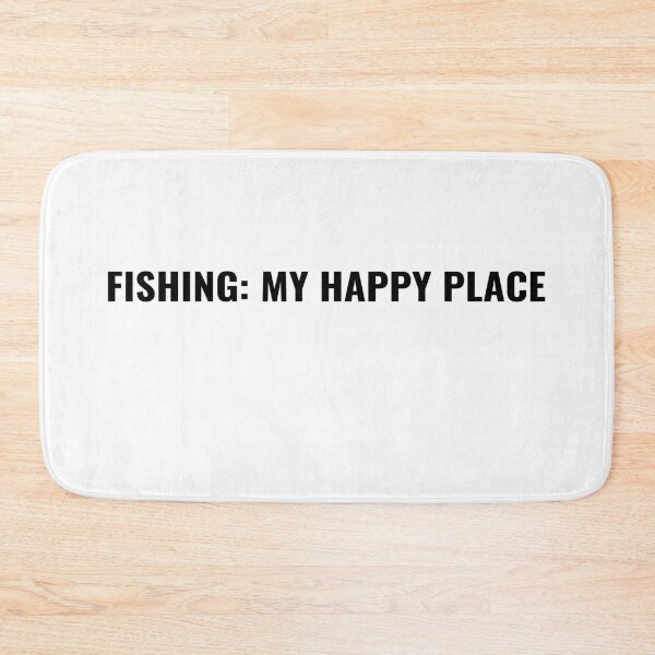 Item preview, Fishing My Happy Place Quote T-Shirt - Uncle Jichuan designed and sold by Uncle-Jichuan.