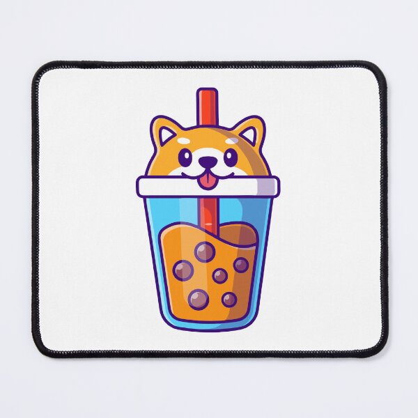 Item preview, Cute Shiba Inu Dog Boba Bubble Tea designed and sold by dmladero.