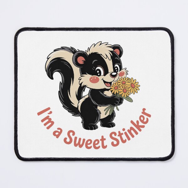Item preview, I’m a Sweet Stinker Cute Skunk Lover Design designed and sold by Cool-cat-art.