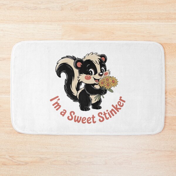 Item preview, I’m a Sweet Stinker Cute Skunk Lover Design designed and sold by Cool-cat-art.