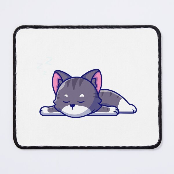 Item preview, Cute Sleeping Grey Tabby Cat Napping designed and sold by dmladero.