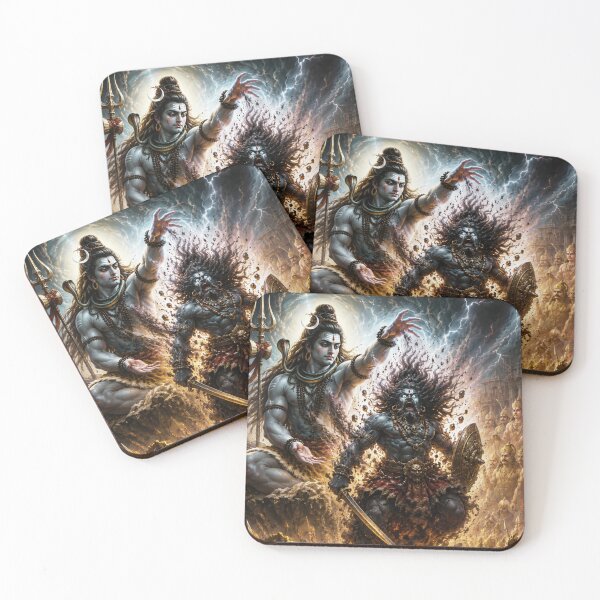 Item preview, Mahadev War Series: The Fall of Daksha – Veerabhadra’s Divine Fury designed and sold by Homyar.