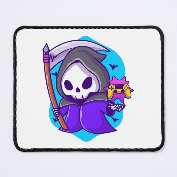 Item preview, Cute Grim Reaper Gaming with Controller designed and sold by dmladero.