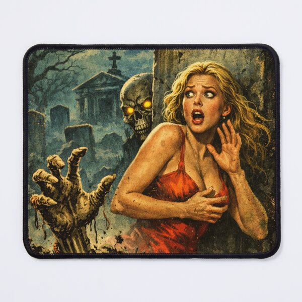Item preview, Vintage Cemetery Horror Poster designed and sold by JonelleTshirts.