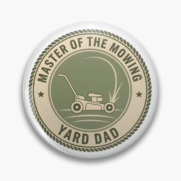 Item preview, Master of the Mowing Yard Dad Vintage Lawn Care T Shirt designed and sold by FestivityFinds.