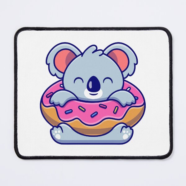 Item preview, Cute Koala Bear Sitting inside Pink Donut designed and sold by dmladero.
