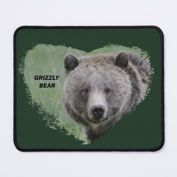 Item preview, Grizzly Bear In A Heart designed and sold by Whisperingpeaks.