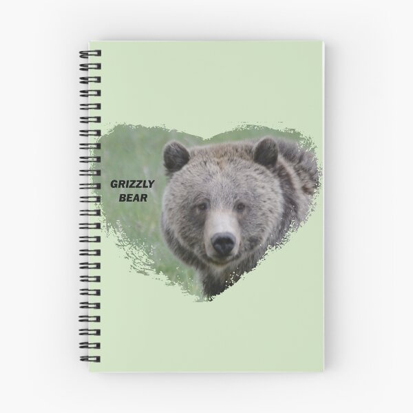 Item preview, Grizzly Bear In A Heart designed and sold by Whisperingpeaks.
