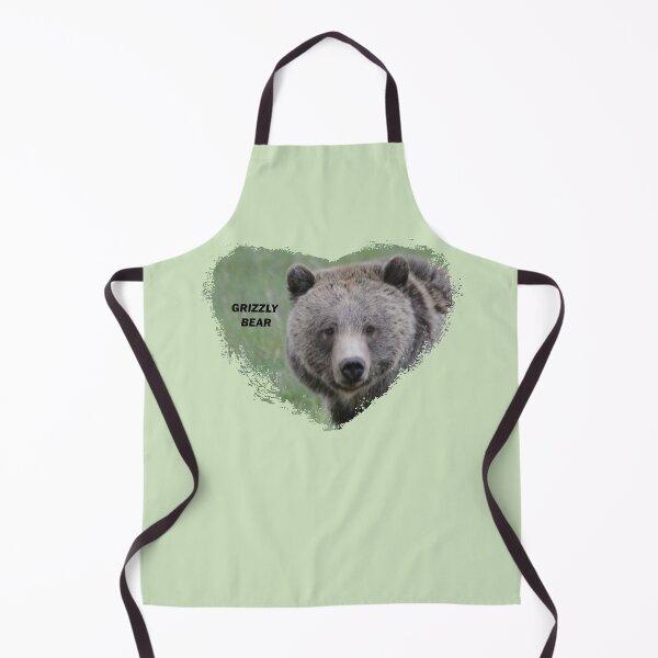 Item preview, Grizzly Bear In A Heart designed and sold by Whisperingpeaks.
