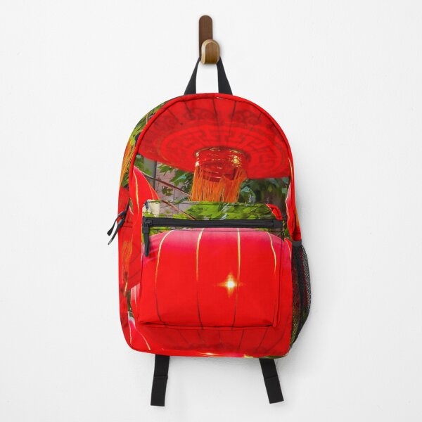 Item preview, Red Chinese Lanterns, Lunar New Year | Traditional Asian Cultural - Festival Light Photography Art designed and sold by Ross.A.Campbell.