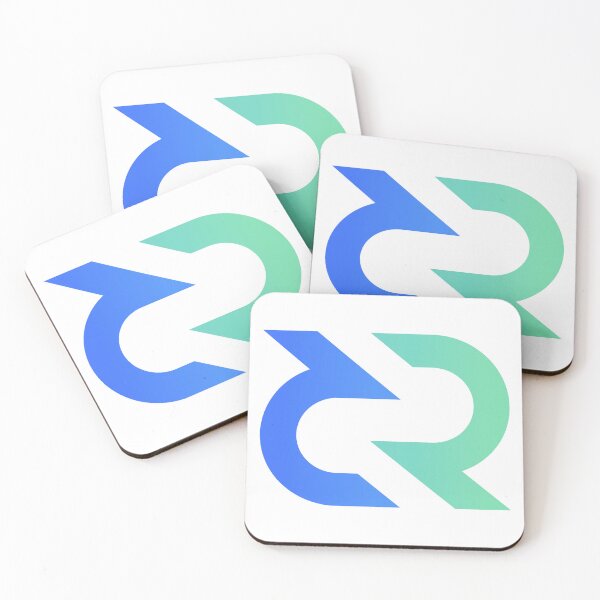 Item preview, Decred DCR Crypto Gradient Geometric Logo designed and sold by dmladero.
