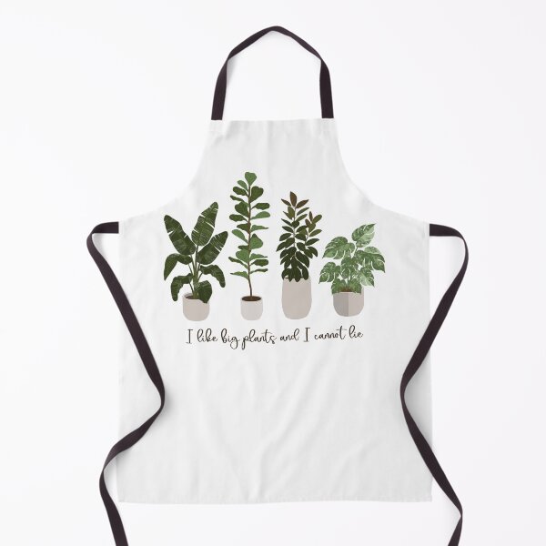 Item preview, I Like Big Plants and I Cannot Lie – Funny Houseplant Lover Design designed and sold by Calm and Antsy.