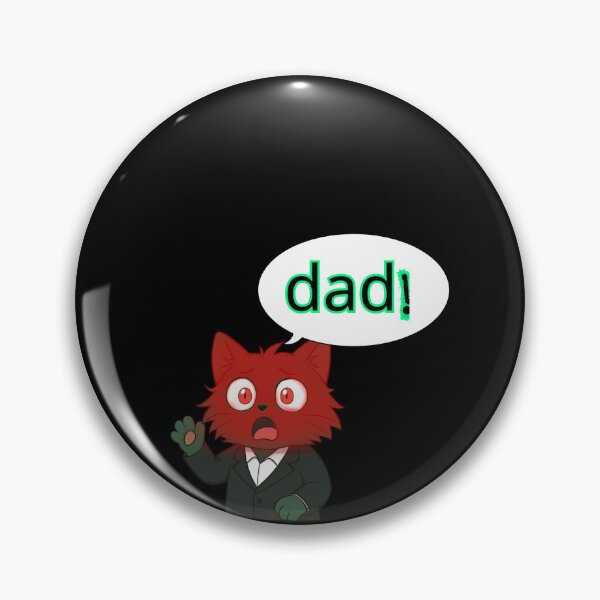 Item preview, Funny Anime Style Cat Reaction DAD designed and sold by Yuki80.
