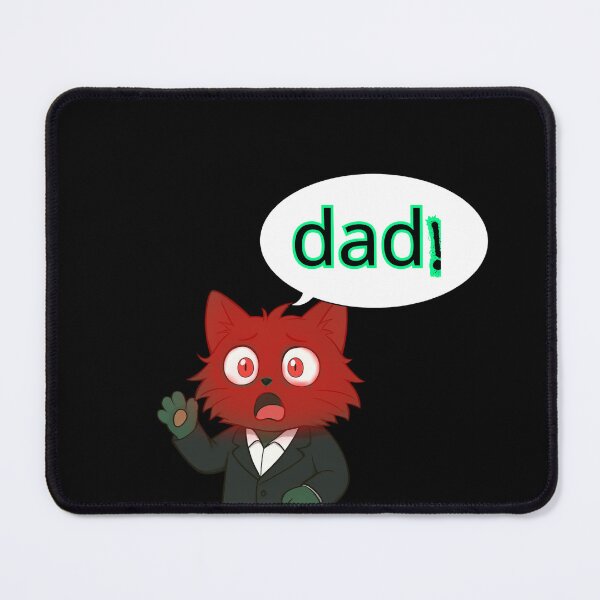 Item preview, Funny Anime Style Cat Reaction DAD designed and sold by Yuki80.