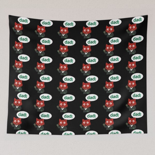 Item preview, Funny Anime Style Cat Reaction DAD designed and sold by Yuki80.