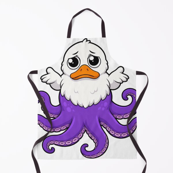 Item preview, Shrugging Duck-topus designed and sold by LevelUpReads.
