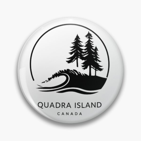 Item preview, Quadra Island Pine Trees and Ocean Wave Artwork designed and sold by MystiColo.