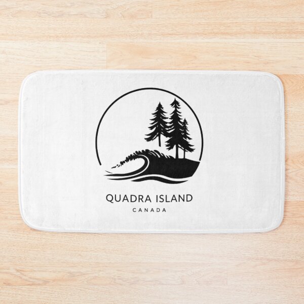 Item preview, Quadra Island Pine Trees and Ocean Wave Artwork designed and sold by MystiColo.