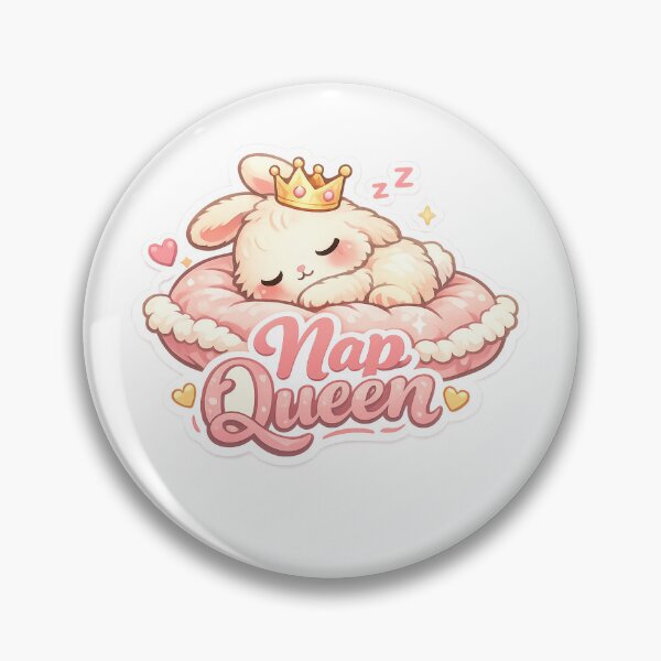 Item preview, Sleepy Bunny Sticker Kawaii Cozy Aesthetic for Nap Lovers & Relaxation Mood designed and sold by CutePrintCorner.