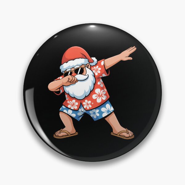 Item preview, Dabbing Santa Christmas in July Boys Men Hawaiian Xmas Dab designed and sold by SapfireStuArt.
