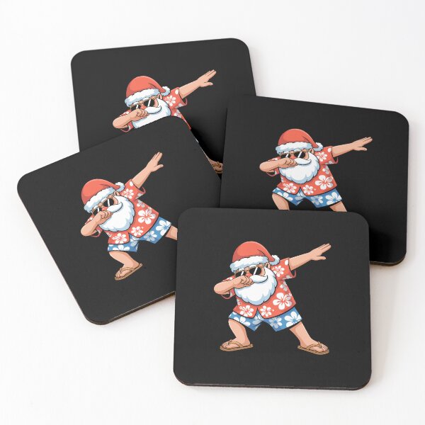 Item preview, Dabbing Santa Christmas in July Boys Men Hawaiian Xmas Dab designed and sold by SapfireStuArt.