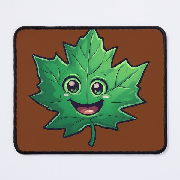 Item preview, Cute Happy Spring Maple Leaf designed and sold by NatalyArtStudio.