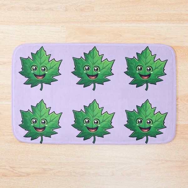 Item preview, Cute Happy Spring Maple Leaf designed and sold by NatalyArtStudio.