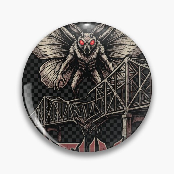 Item preview, The Overthinker's Mothman World Tour 1966-1967 designed and sold by RustyKrowbar.