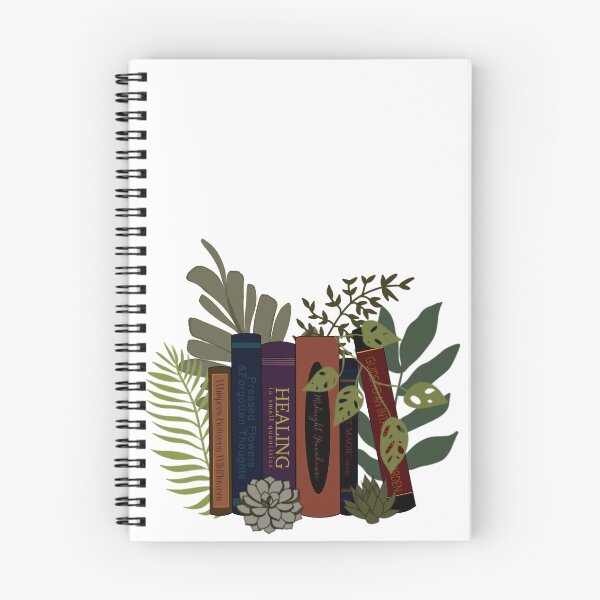 Item preview, Whimsical Botanical Book stack - Dark Academia Reader Aesthetic designed and sold by Calm and Antsy.