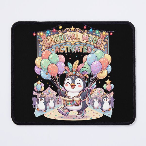 Item preview, Cute Penguin Carnival Parade Funny Festival Animal Lover Gift designed and sold by Im-Ara.