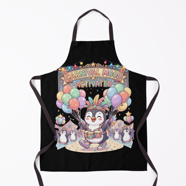 Item preview, Cute Penguin Carnival Parade Funny Festival Animal Lover Gift designed and sold by Im-Ara.