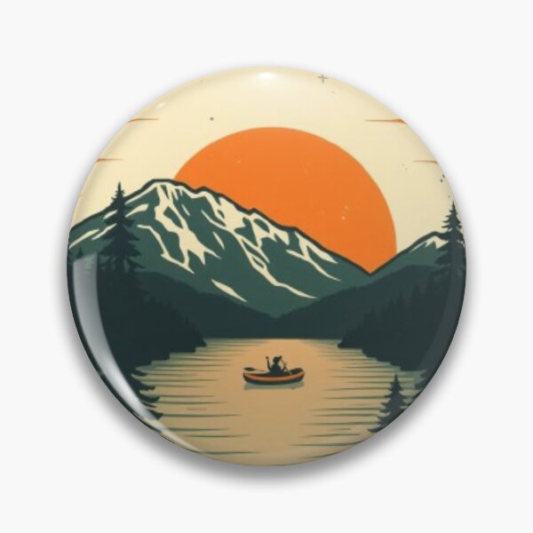 Item preview, Quadra Island Canada Wilderness Travel Poster Design designed and sold by MystiColo.