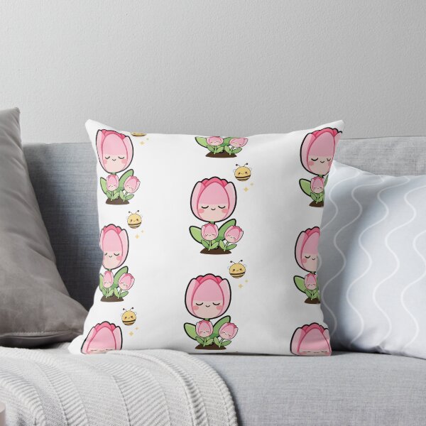 Item preview, Cute Sleeping Tulip Flower Bee Sticker designed and sold by Rexusstain.