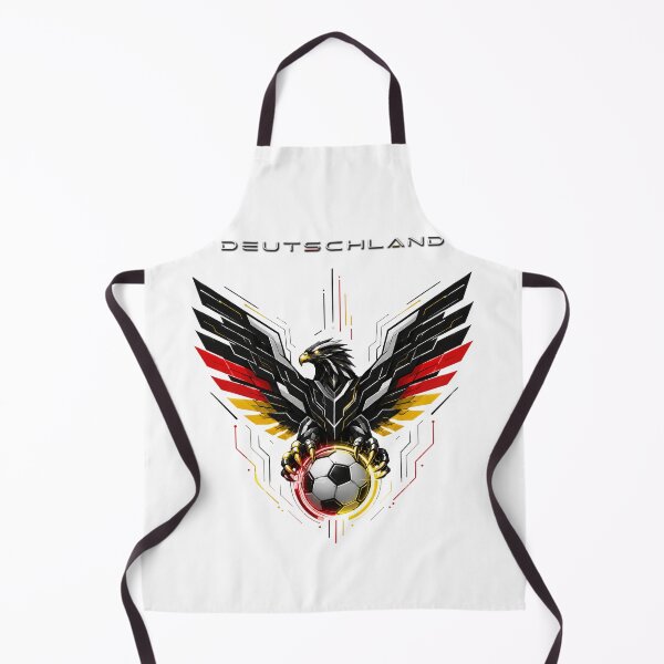 Item preview, Germany Soccer Cyber Eagle - Futuristic Deutschland Football Streetwear Tee designed and sold by Extravanganzza.