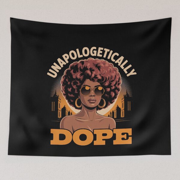 Item preview, Black Women Unapologetically Dope Juneteenth Black History designed and sold by SapfireStuArt.