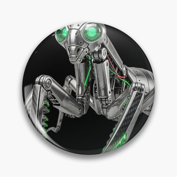 Item preview, Neon Infiltrator: Bionic Mantis Drone designed and sold by BGM by AI.