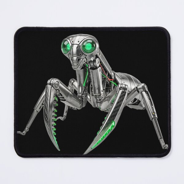 Item preview, Neon Infiltrator: Bionic Mantis Drone designed and sold by BGM by AI.