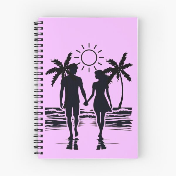 Item preview, Coastal Romance Silhouette T Shirt Design  designed and sold by digitalbob60.