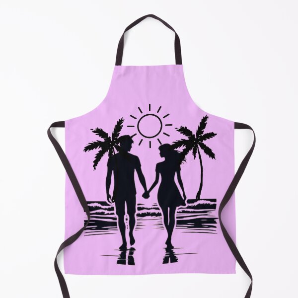 Item preview, Coastal Romance Silhouette T Shirt Design designed and sold by digitalbob60.