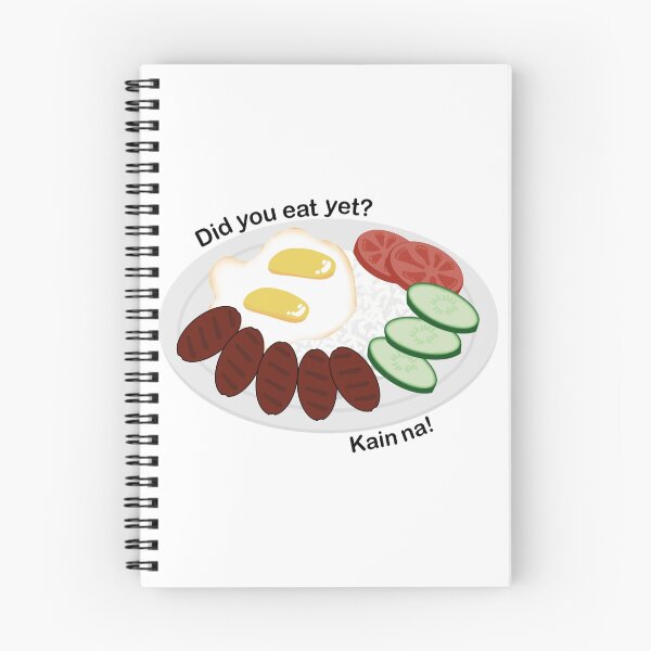 Item preview, Did You Eat Yet Kain Na – Filipino Breakfast Longsilog Tagalog Food Design designed and sold by Calm and Antsy.