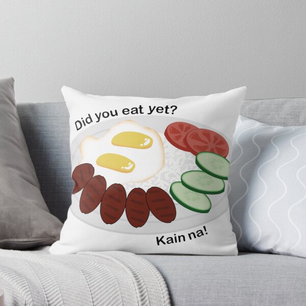 Item preview, Did You Eat Yet Kain Na – Filipino Breakfast Longsilog Tagalog Food Design designed and sold by Calm and Antsy.