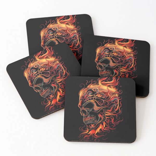 Item preview, Fire Skull designed and sold by ChiliPics.