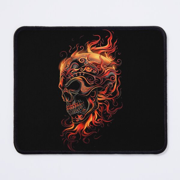 Item preview, Fire Skull designed and sold by ChiliPics.