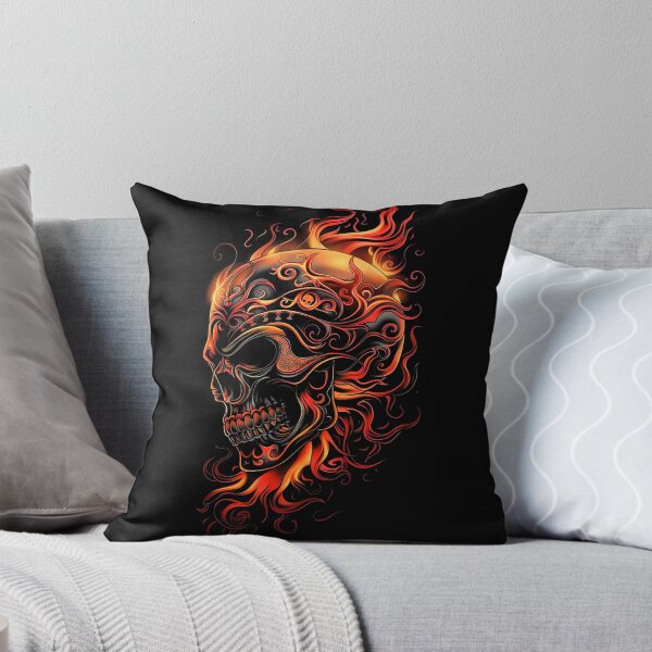Item preview, Fire Skull designed and sold by ChiliPics.