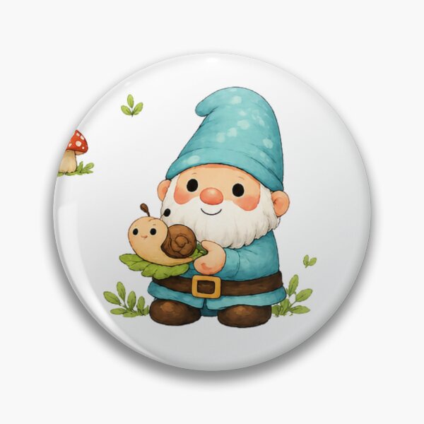 Item preview, Cute Gnomes Design – Whimsical Cozy Cottagecore Fantasy Aesthetic Illustration designed and sold by CosmicCutouts.