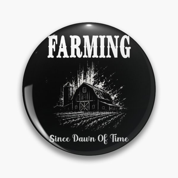 Item preview, Farming Since Dawn Of Time Vintage Farm farmer harvest crew tractor driver  designed and sold by Jt41.