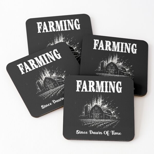 Item preview, Farming Since Dawn Of Time Vintage Farm farmer harvest crew tractor driver  designed and sold by Jt41.